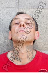 Neck Head Man Tattoo Casual Average Street photo references